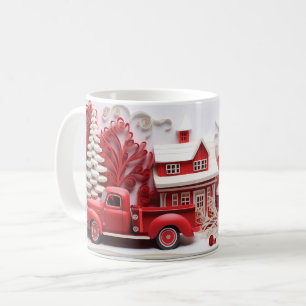Winter Homestead Christmas Holiday Mug