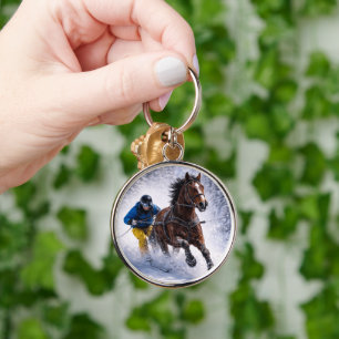   Winter Horse Keychains & Lanyards