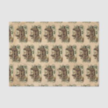 Winter House Home Antique Victorian Parchment