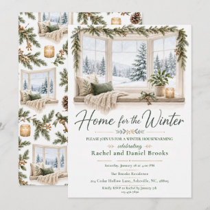 Winter Housewarming Celebration Invitation