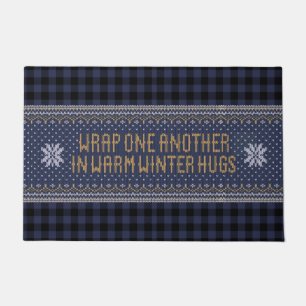 Winter Hugs Doormat