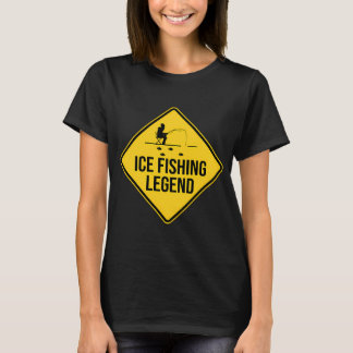 Winter Ice Fishing Fisherman Hobby T-Shirt
