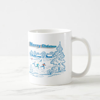 Winter Ice Skating Coffee Mug