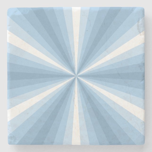 Winter Illusion Stone Coaster (Front)