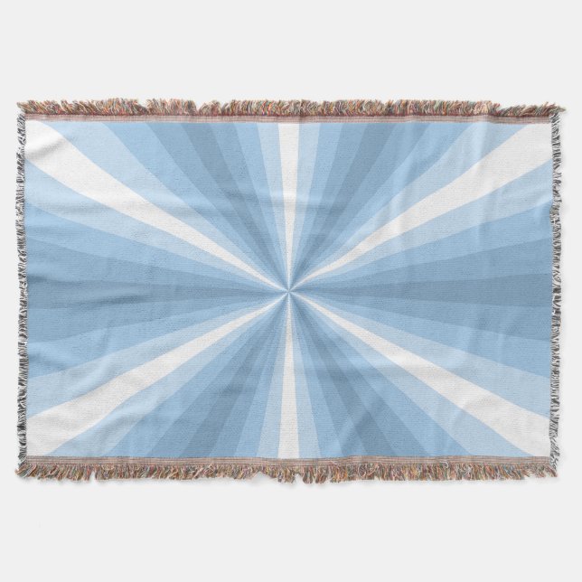 Winter Illusion Throw Blanket (Front)