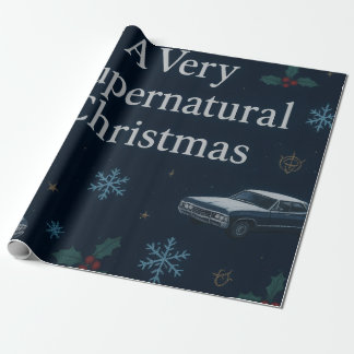 Winter Impala – Carta Regalo Supernatural Edition Wrapping Paper
