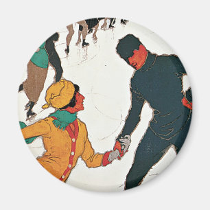 Winter in Davos Magnet