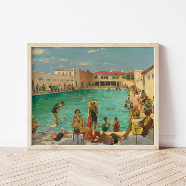 Winter In Florida | Sir John Lavery Poster (Creator Uploaded)