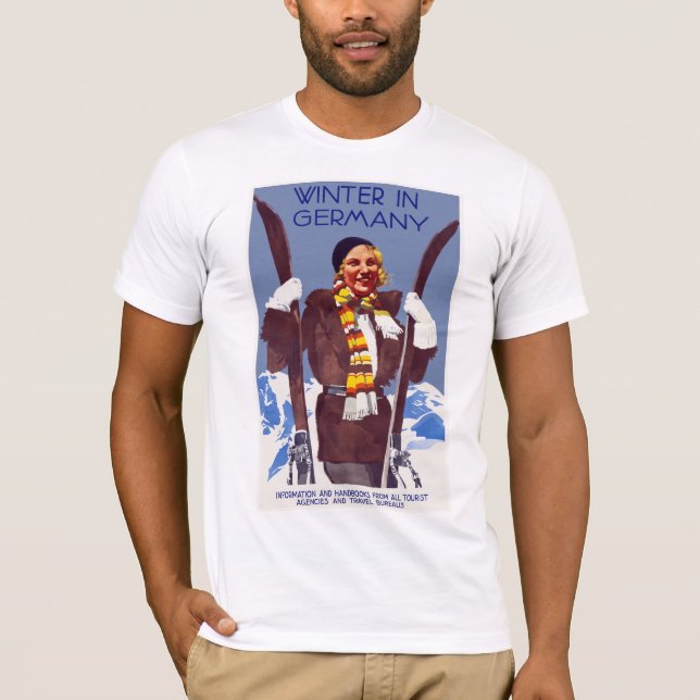 Winter in Germany T-Shirt (Front)
