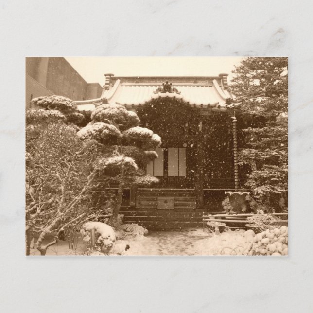 Winter in Japan Postcard (Front)