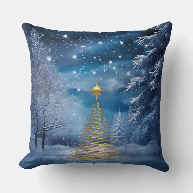 WINTER  in Magical Wonderland Cushion (Front)