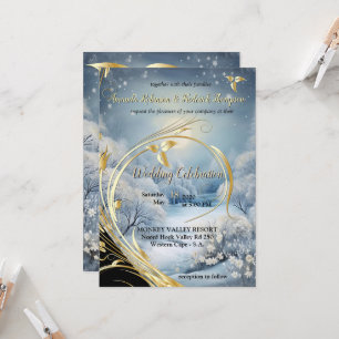 WINTER  in Magical Wonderland Invitation