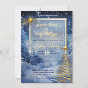WINTER  in Magical Wonderland Invitation