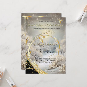 WINTER  in Magical Wonderland Invitation