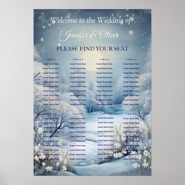 WINTER  in Magical Wonderland Poster (Front)