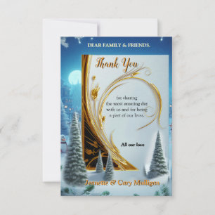 WINTER in Magical Wonderland RSVP Card