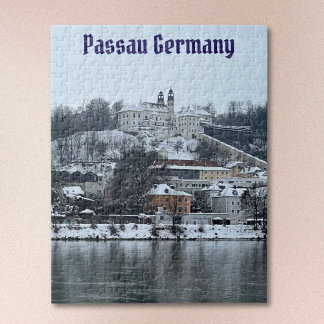 Winter in Passau, Germany Jigsaw Puzzle