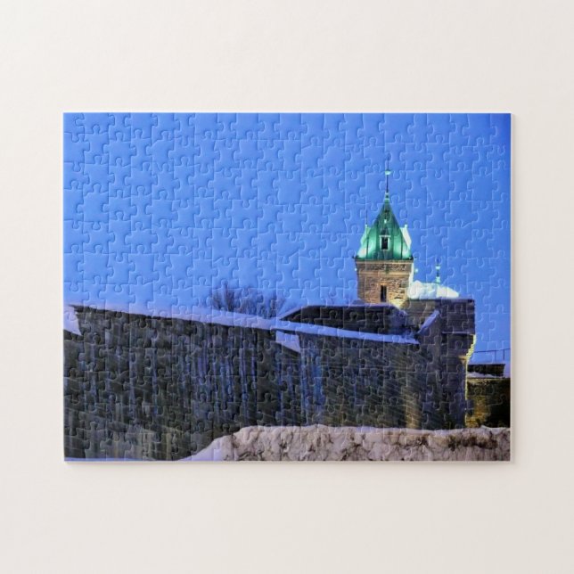 Winter in Quebec, Canada Jigsaw Puzzle (Horizontal)