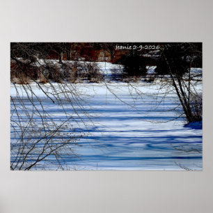 Winter in South Jersey Poster