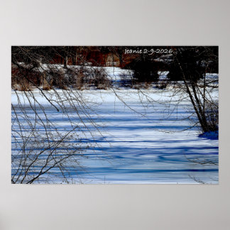 Winter in South Jersey Poster