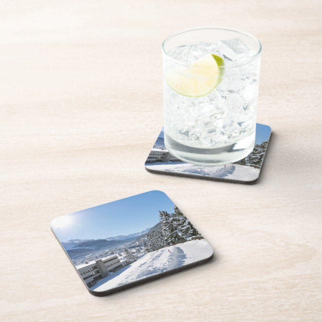 Winter in St. Moritz Coaster (Right Side)