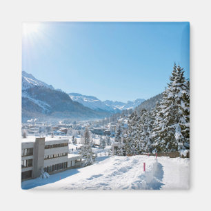 Winter in St. Moritz Magnet