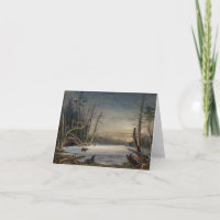 WINTER IN THE CATSKILLS CHRISTMAS CARD