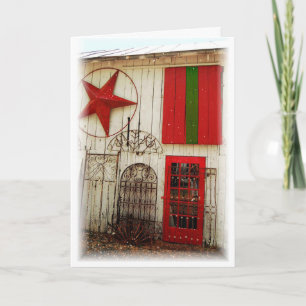 Winter in the Country Holiday Card