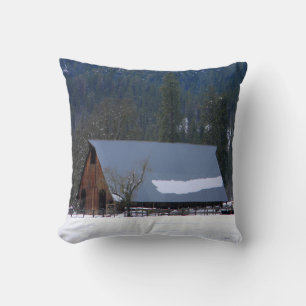 Winter in the mountains.... cushion