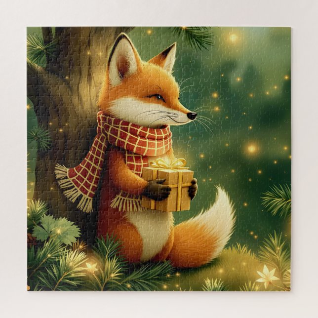 Winter in the Pines Jigsaw Puzzle (Vertical)