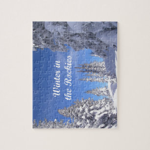 Winter in the Rockies Jigsaw Puzzle