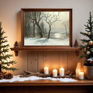 Winter in Yosemite by Albert Bierstadt  Poster