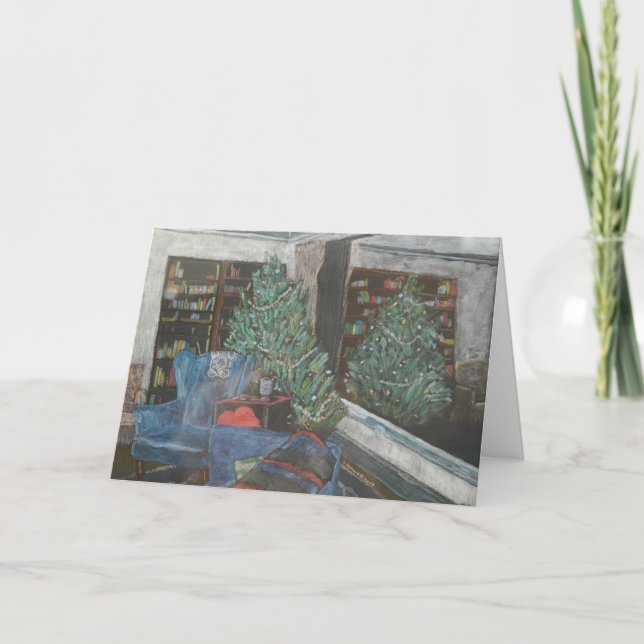 Winter Interior Holiday Card (Front)