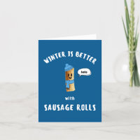 WINTER IS BETTER with SAUSAGE ROLLS