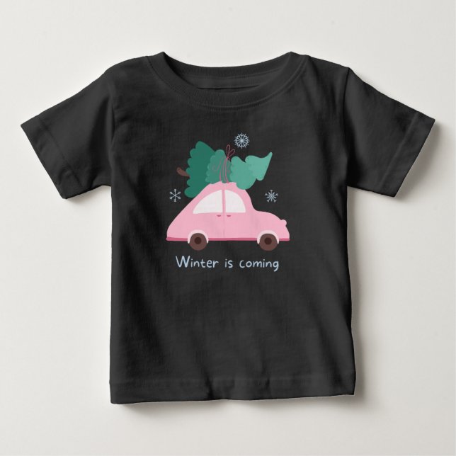Winter is coming  baby T-Shirt (Front)