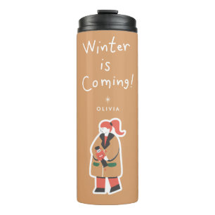 Winter Is Coming Personalised Holiday Travel Mug
