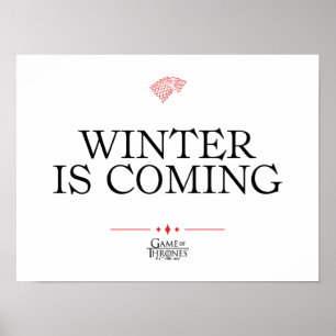 Winter Is Coming Poster