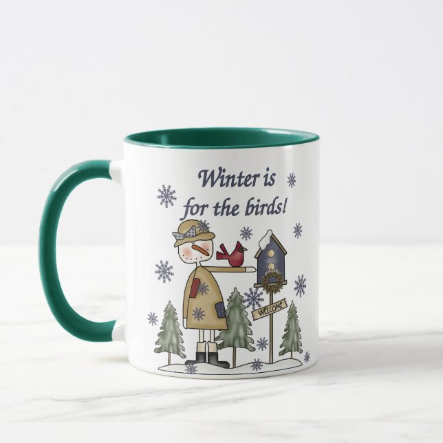 Winter is for the Birds Mug (Left)