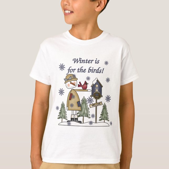 Winter is for the Birds T-shirts and Gifts (Front)
