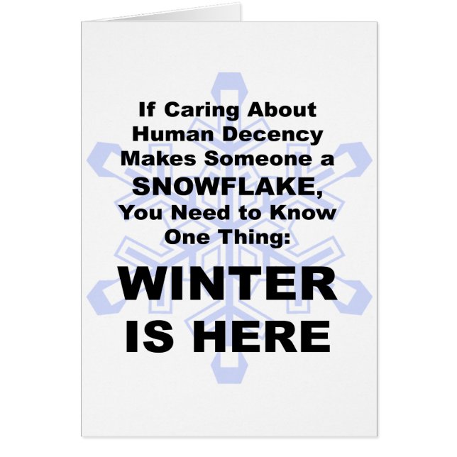 Winter is Here (Front)