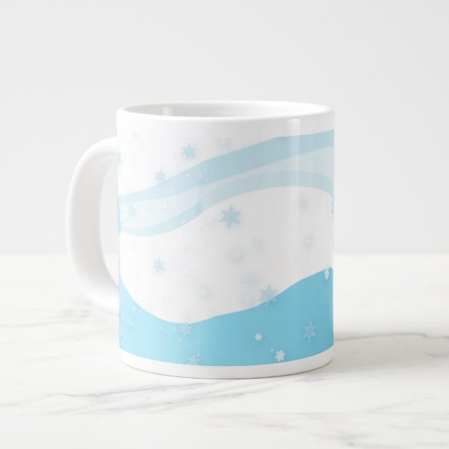 Winter is here - JUMBO mug (Front Left)