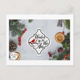 Winter Is In The Air... Postcard