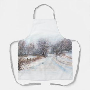 "Winter Isolation" Apron