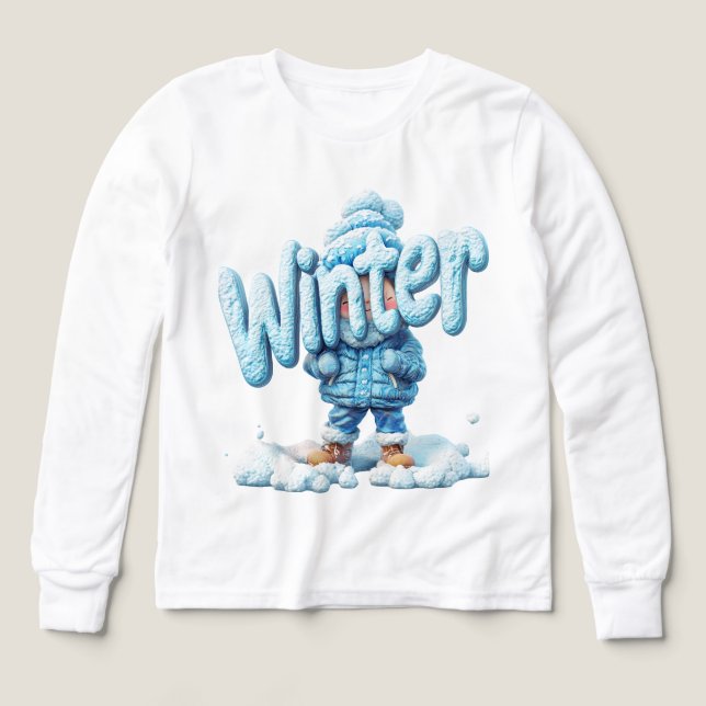 winter jersey for kids (Design Front)