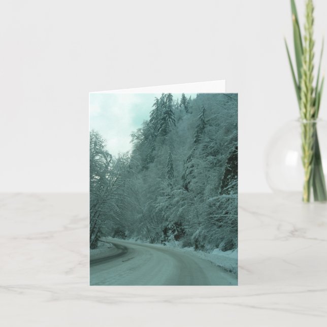 Winter Journey Card (Front)