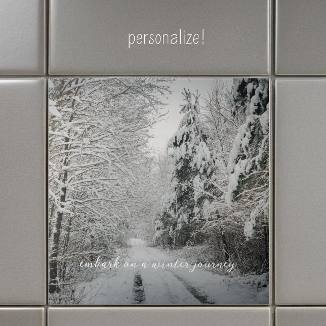 Winter journey through the woodland tile (Creator Uploaded)