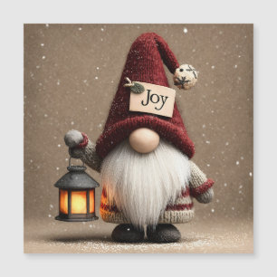 WINTER JOY: Cute Knitted Christmas Gnome