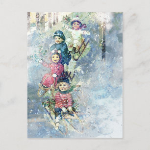 WINTER JOY POSTCARD