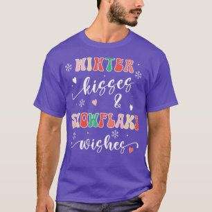 Winter Kisses and Snowflake Wishes 1 T-Shirt