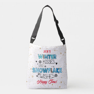 Winter Kisses Customize Crossbody Bag